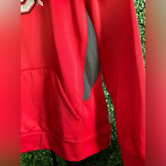 Men’s Nike Ohio State Buckeyes Therma-Fit Pullover - Picture 7 of 11